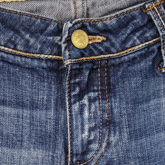 Mavi Olivia Embroidered Straight Leg Jeans Sz 30 - Picture 3 of 13